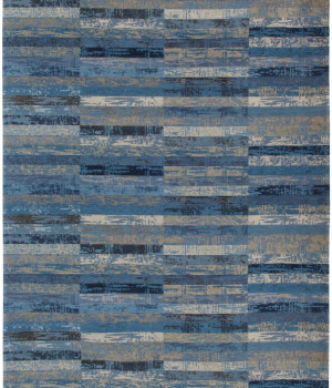 Ковёр ручной работы LOUIS DE POORTERE Mosaiq Blue Jeans 8401 - Louis-de-Poortere